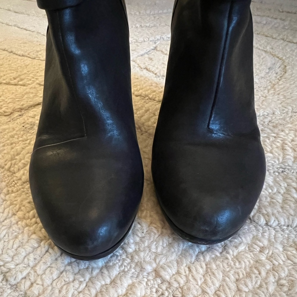 Rag & Bone Black Leather Classic Newbury Boots - AS SEEN ON TAYLOR SWIFT - Picture 5 of 5